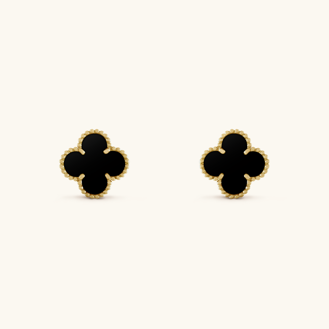 BLACK CLOVER EARRING