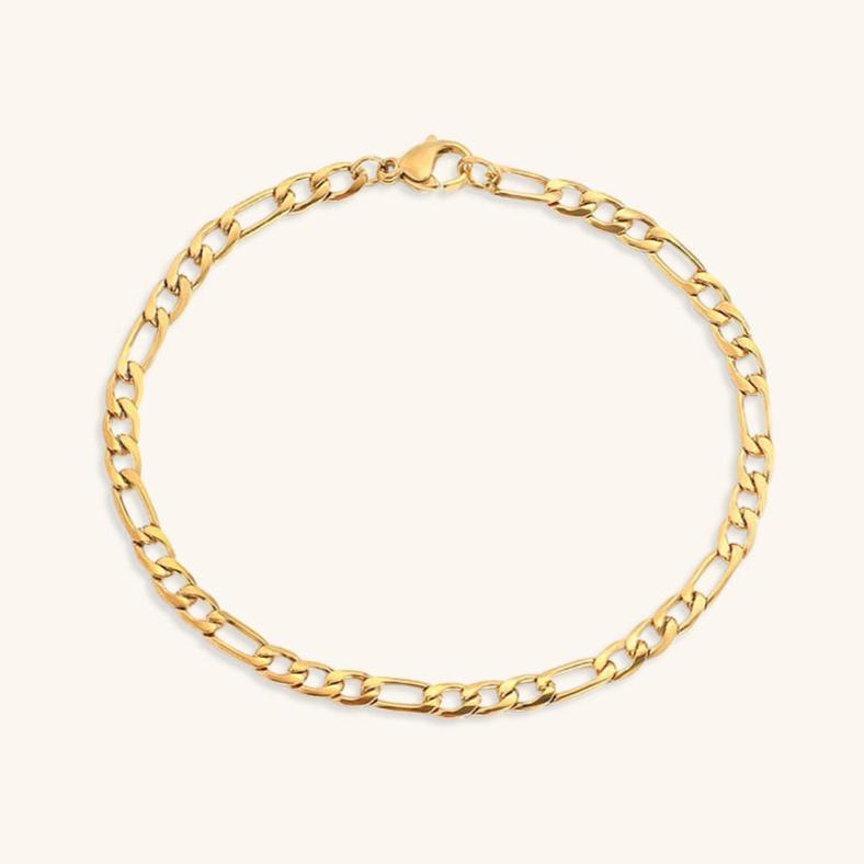 Saturn Gold Chain Bracelet