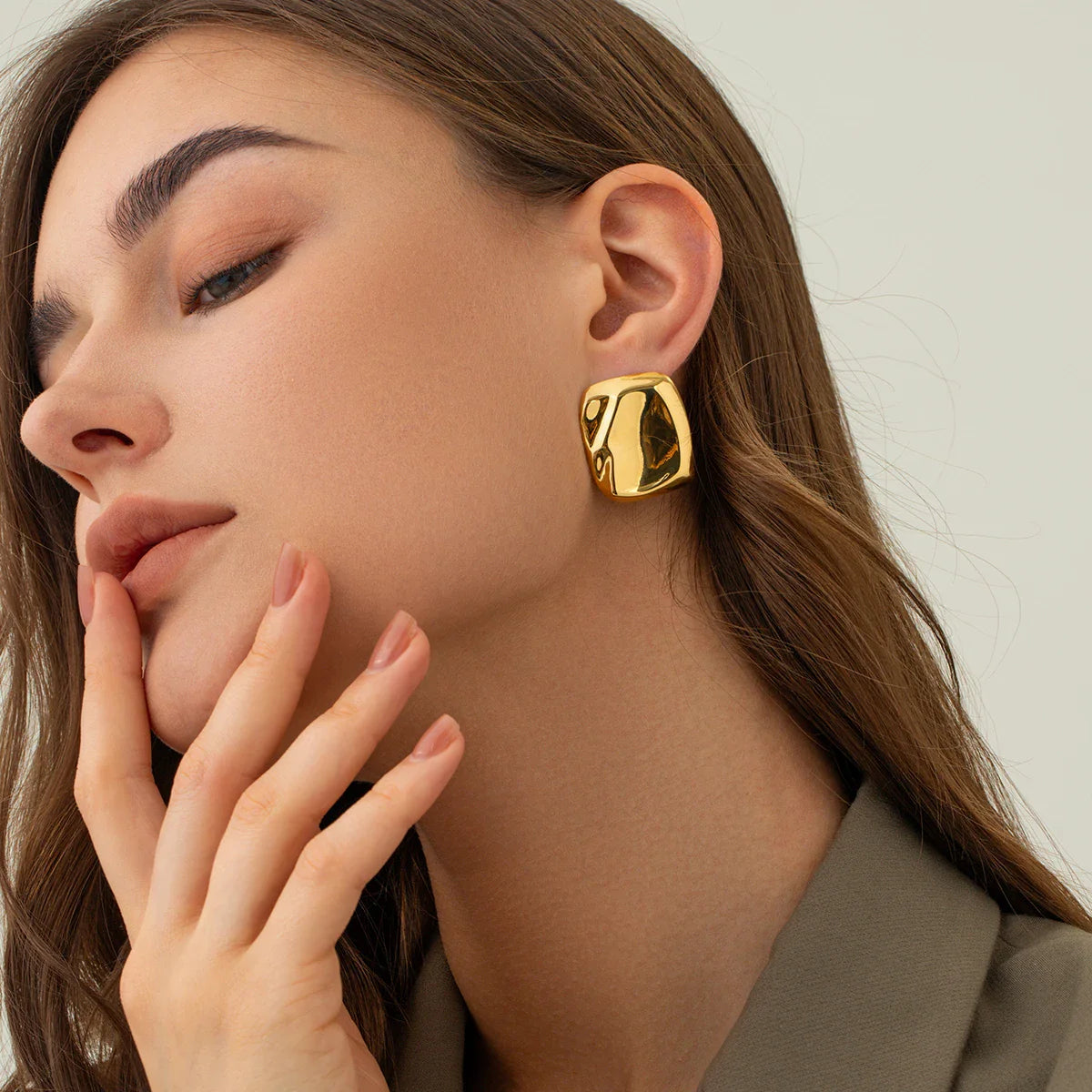 Poppy Gold Earrings