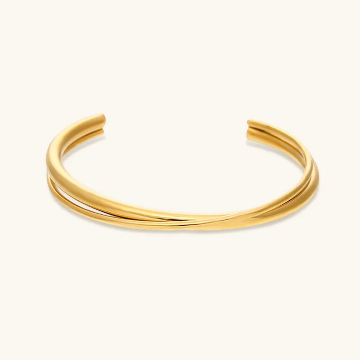 Rianne Layered Gold Bangle