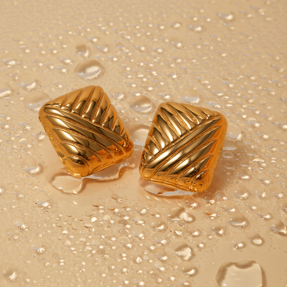 Inez Gold Earrings