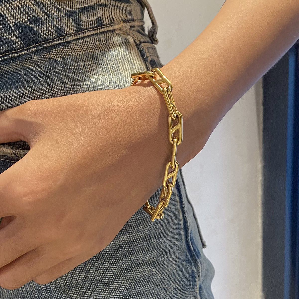 Melissa Gold Chain Bracelet