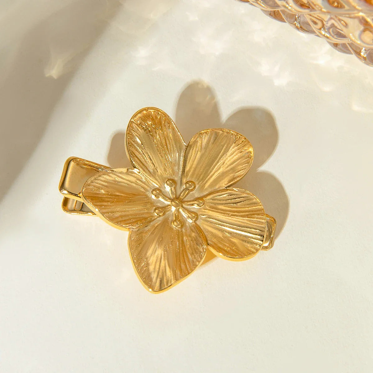 Natalie Gold Hair Clip