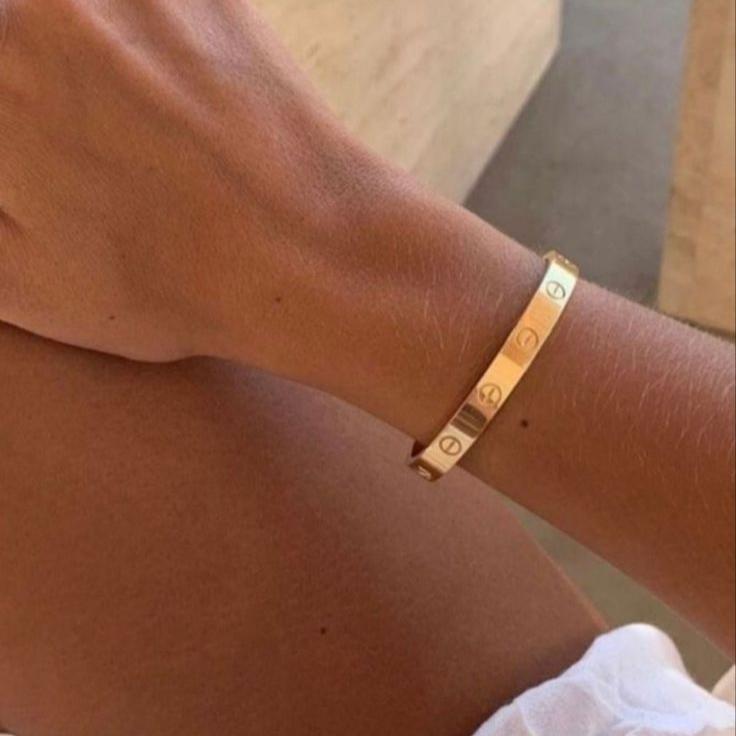 ETERNITY BRACELET IN 18K GOLD - Celeste Oxford