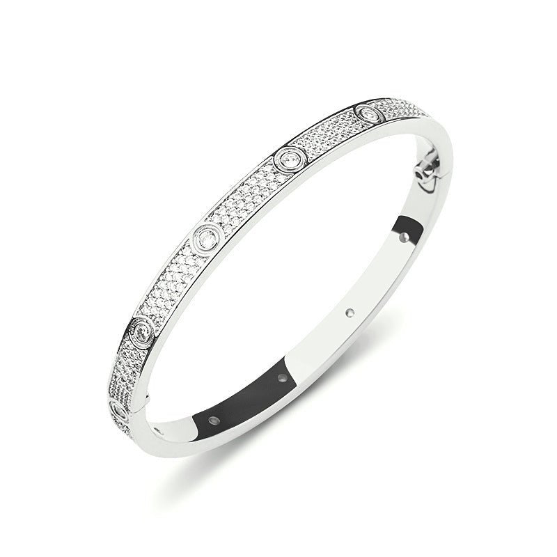 ETERNITY LINK BRACELET DELUXE SILVER - Celeste Oxford